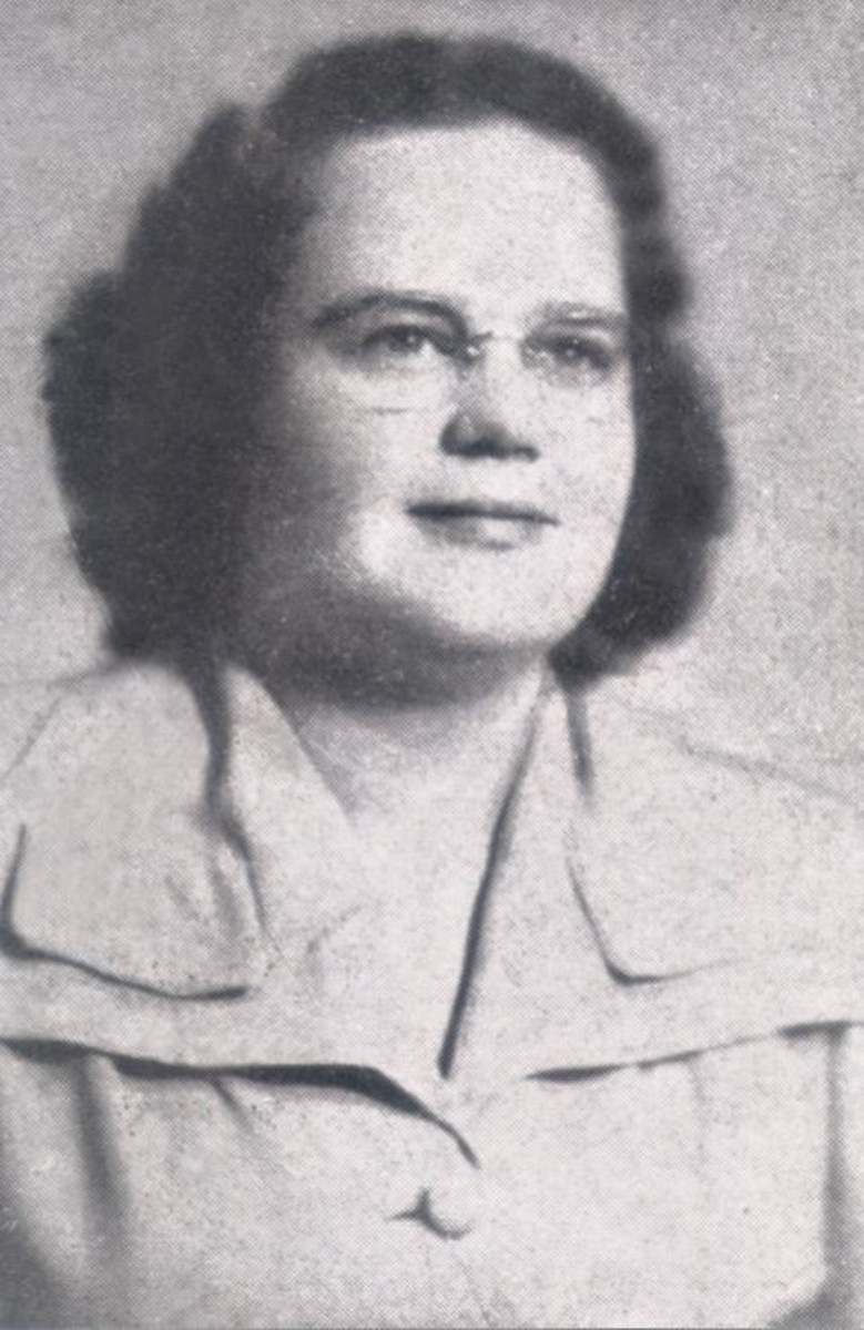 Retrato de Maria Kudzielicz em 1972.