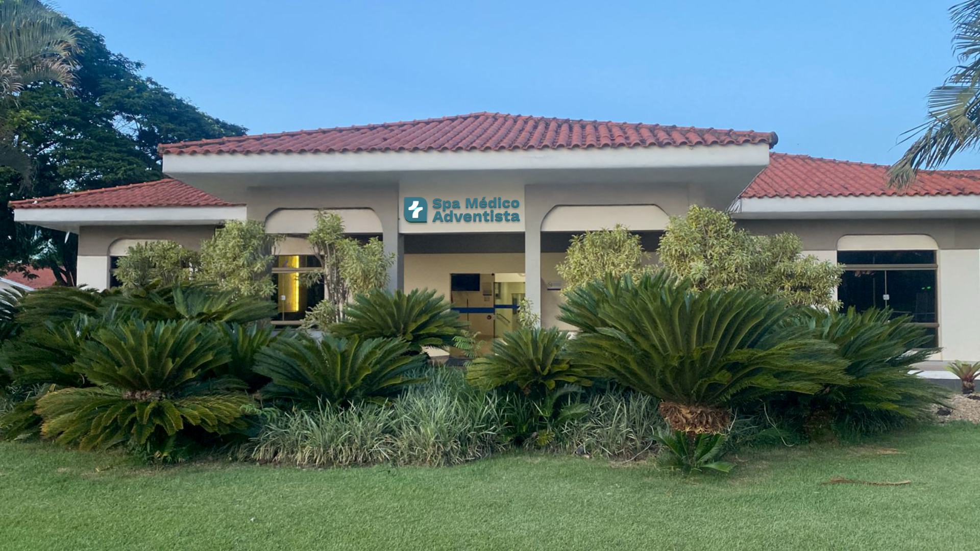 Fachada do Spa Médico Adventista Cevisa