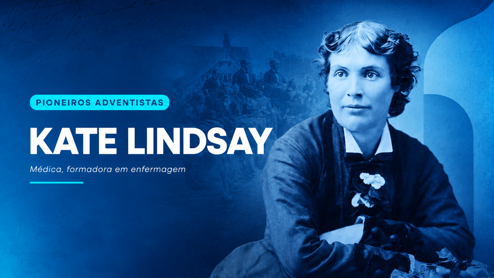 Kate Lindsay — médica, formadora em enfermagem