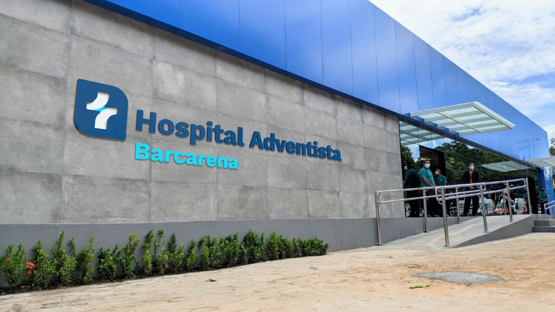 Fachada do Hospital Adventista Barcarena